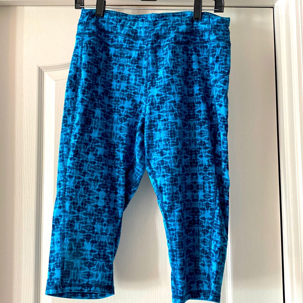 Blue workout pants